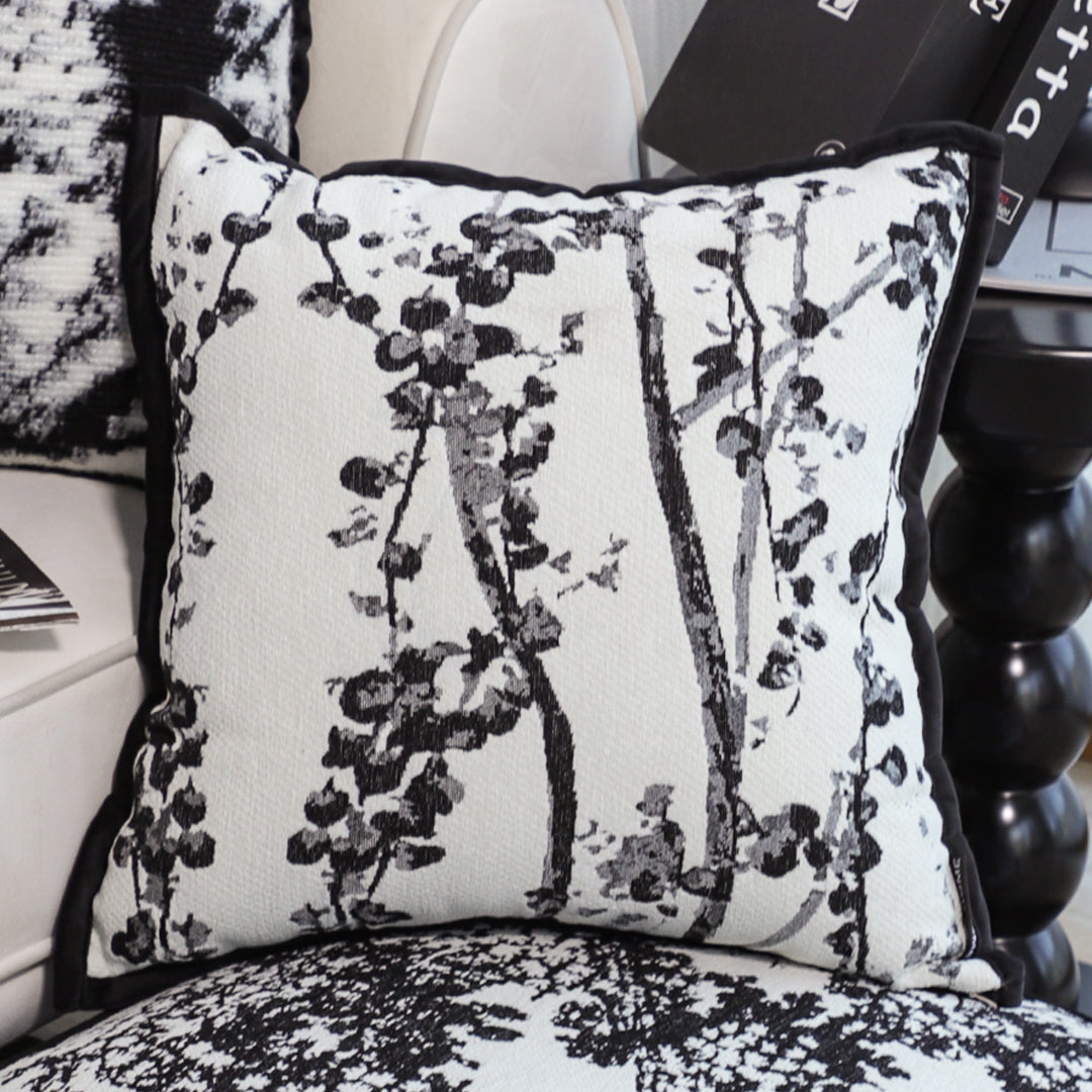 SOGA 2X 50cm Throw Pillow Botanical and Modern Elegant for Home Decor