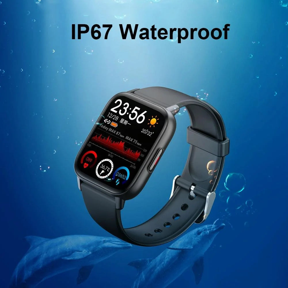 1.69 Inch Waterproof Smart Watch With Health Monitoring &