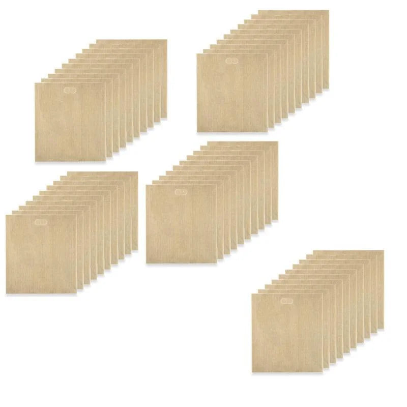 10-50Pcs Reusable Gluten-Free Toaster Bags for Sandwich