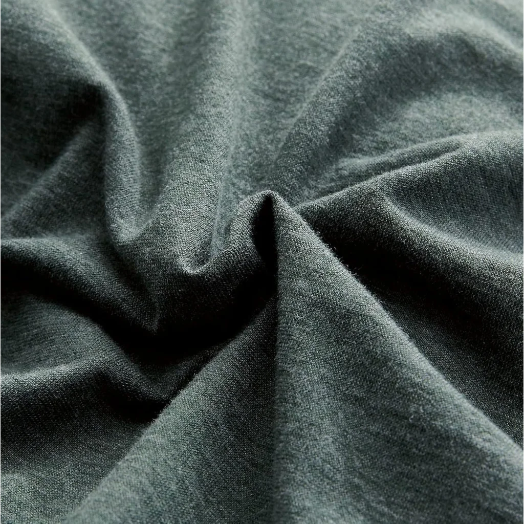 100% Jersey Cotton Quilt Cover Set - Green - Queen - Home &