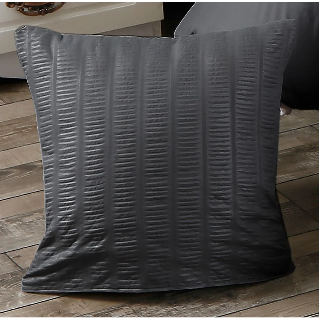 1000TC Premium Ultra Soft Seersucker Cushion Covers - 2