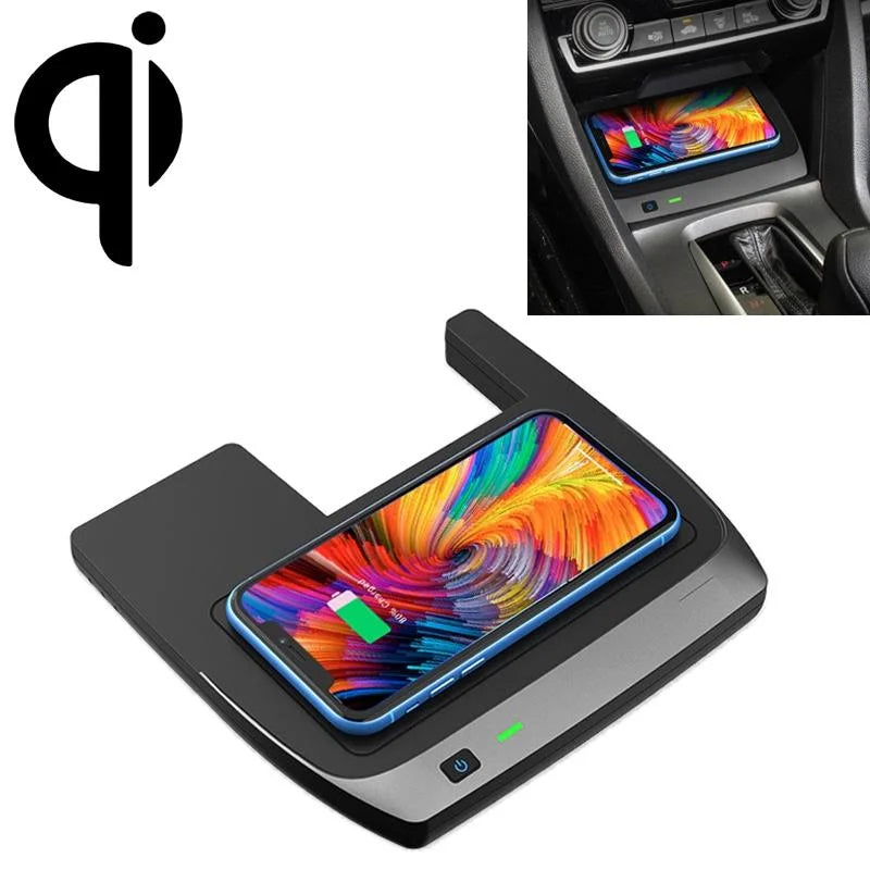 10W Wireless Charger For 2016-2021 Honda Civic - Qi Standard-1915197511048499200