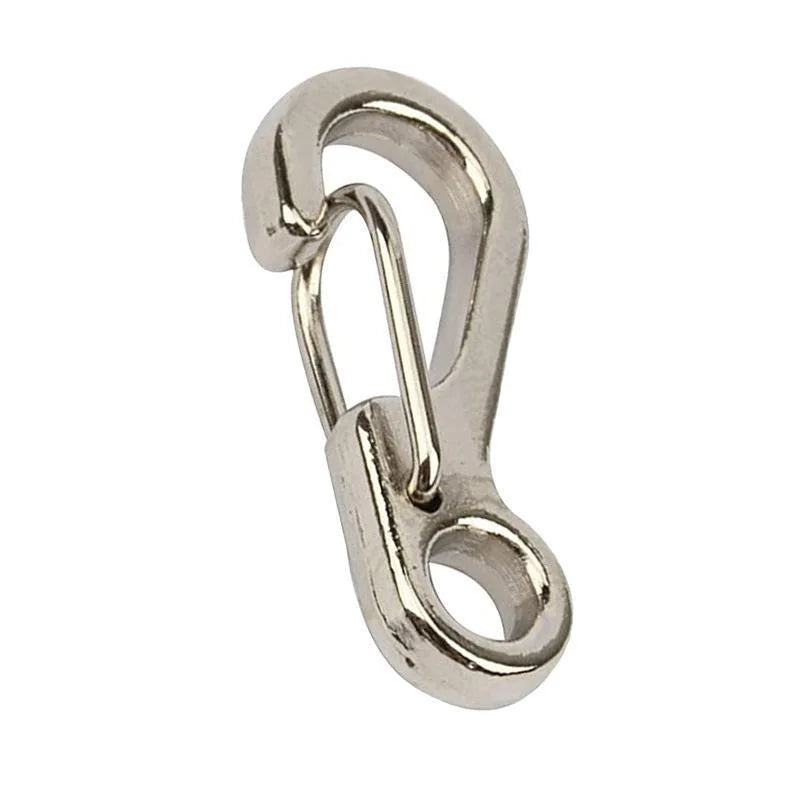 10X Mini Alloy Carabiner Keychain Durable Snap Spring Clip