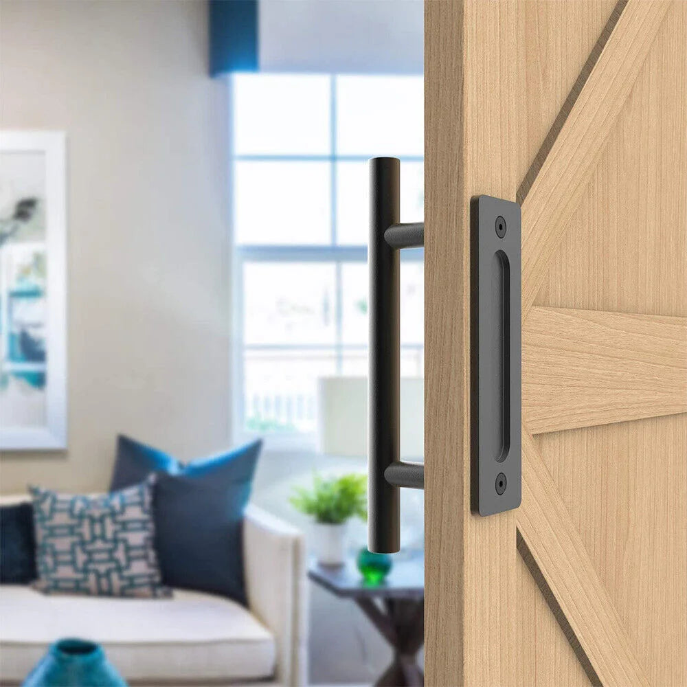 12’’ Barn Door Handle Sliding Flush Pull Wood Door Gate