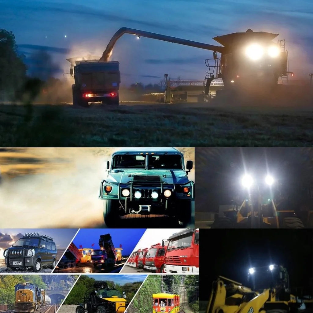 18W 6 Led White Light Floodlight Engineering Lamp