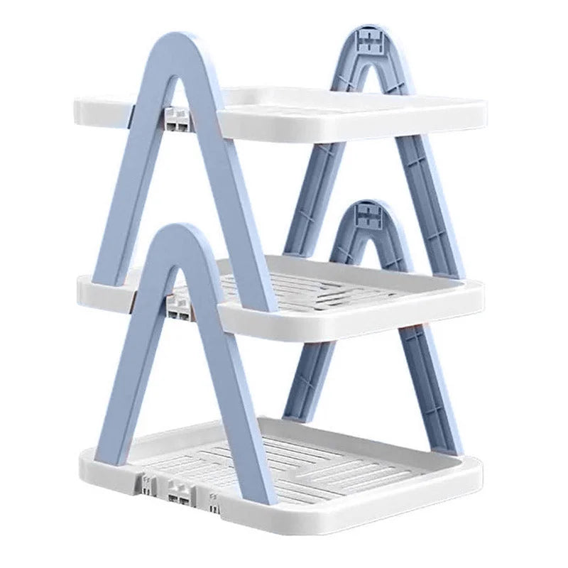 2/3 Tier Removable Shoe Rack Folding Storage Shelf Simple