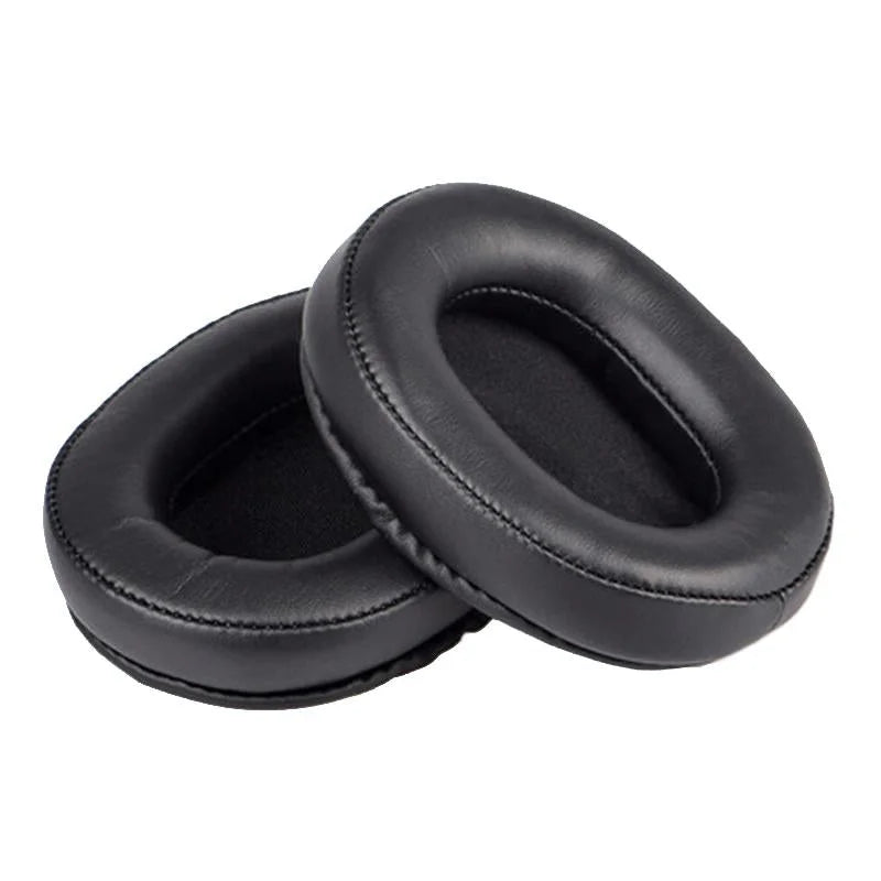 2-Pack Black Headset Earmuffs For Sony Mdr-7506 / V6 / 900St With Stitching-1915198122678685696