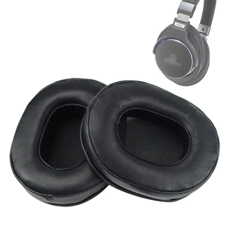 2-Pack Sheepskin Earmuffs For Audio-Technica Ath-M50 / M40 / M50X / Msr7 - Black-1915198312865206272