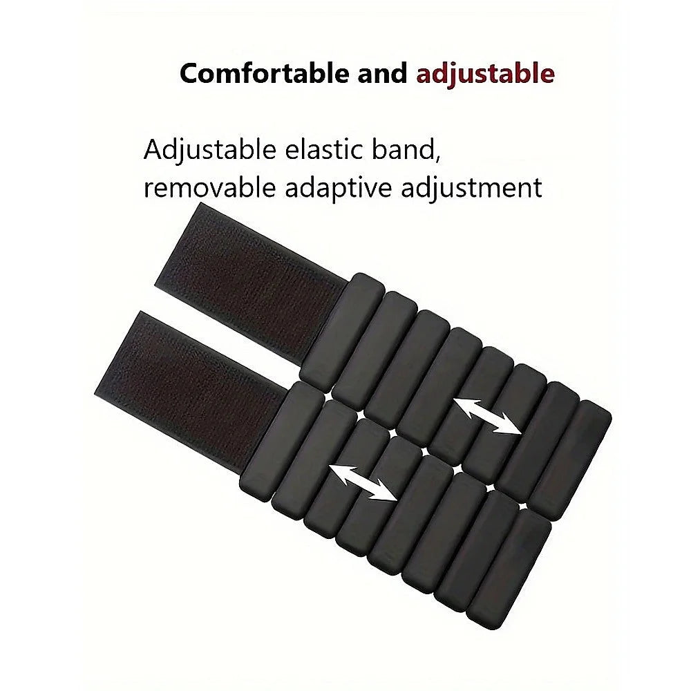 2-Piece Ankle & Wrist Weights – 2kg Pair Adjustable Workout