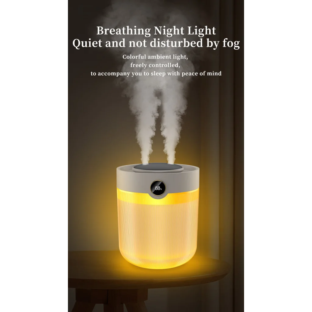 2000ML Large Capacity Humidifier with LED Display - Silent
