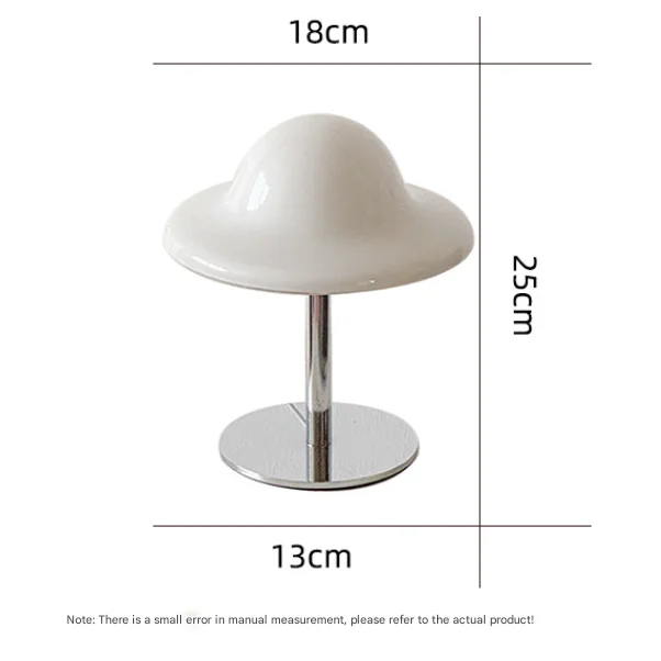 25cm Heart Egg Tart Table Lamp with Adjustable Color