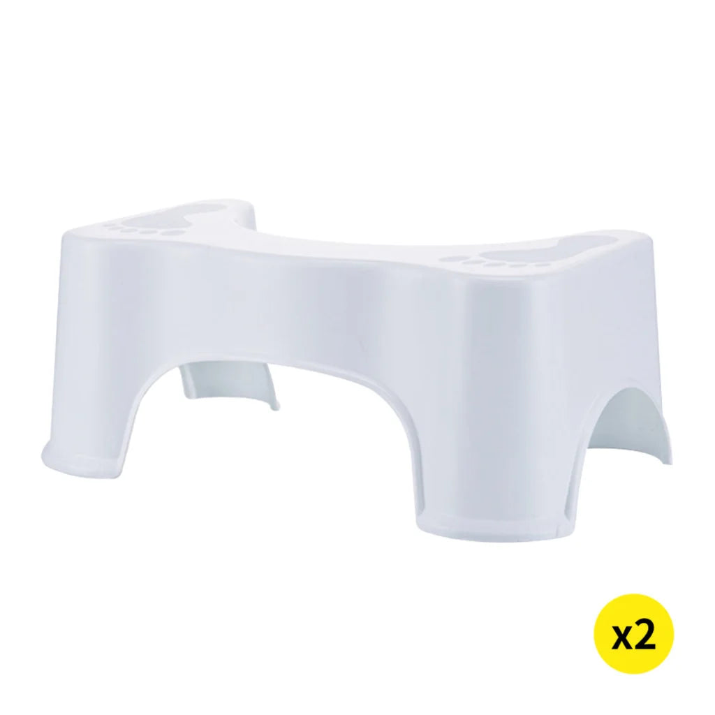 2x Toilet Step Stool Bathroom Potty-1973193896930447360