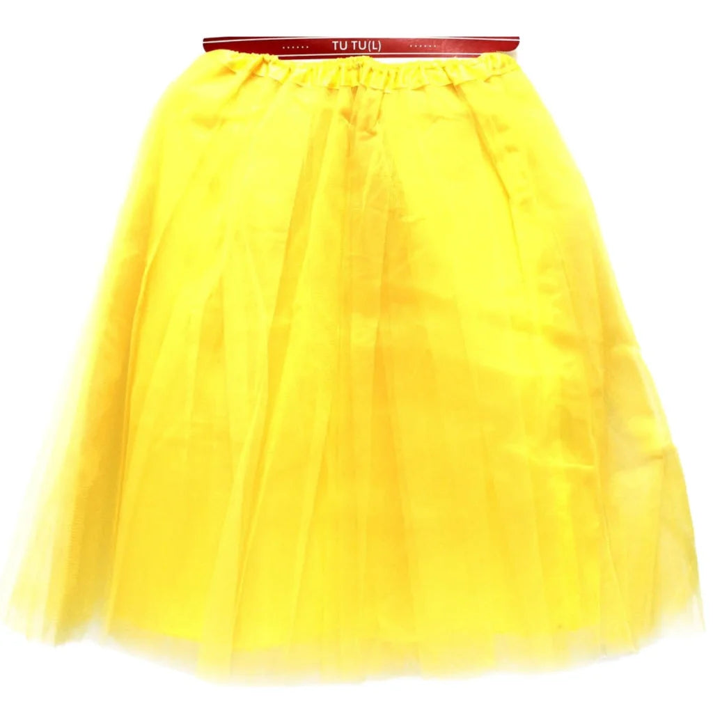 2x Yellow Tulle Ballerina Tutu – Large Perfect for Costumes