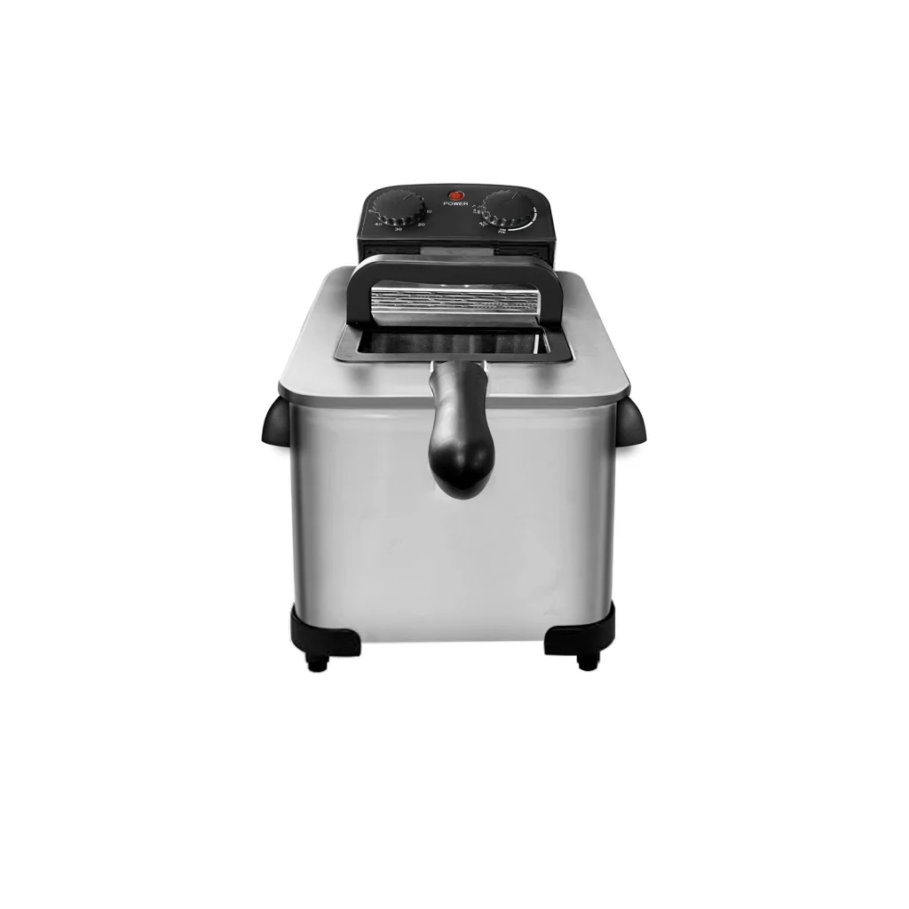 3.8L Deep Fryer with Timer Control Knob and Thermal Safety