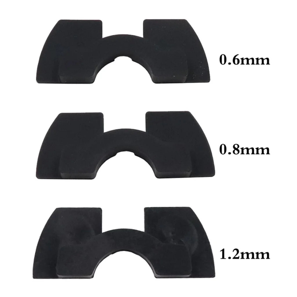 3-piece Shockproof Rubber Dampers for Xiaomi M365 Scooter