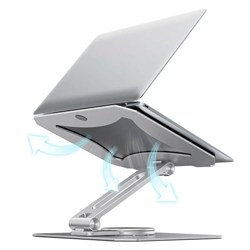 360 Degree Rotating Aluminum Laptop Stand - Heat