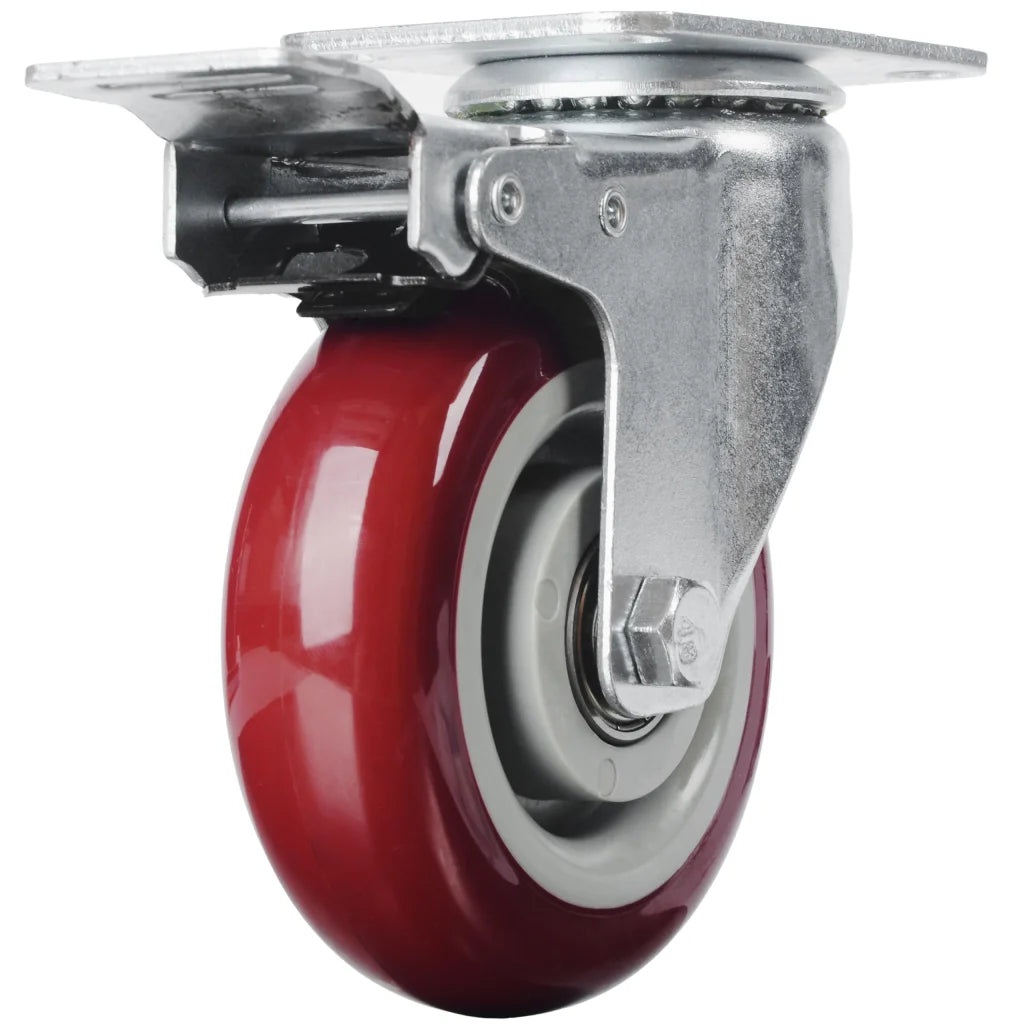 4 inch Heavy Duty Casters Lockable Caster Wheel Swivel