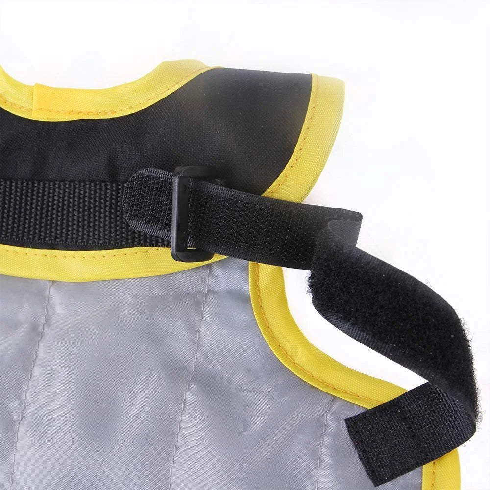 4 Pcs Black High Visibility Chicken & Duck Safety Vest