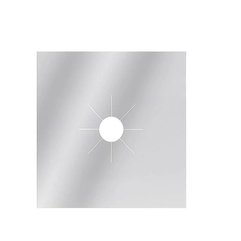 4 Pcs Reusable Stove Clean Mat Reusable Gas Oil Protector