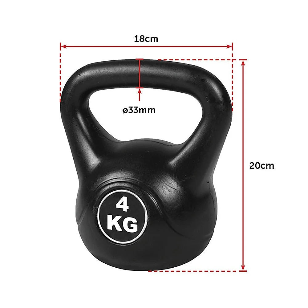 4kg Kettle Bell Weight - Sports & Fitness > Exercise Gym &