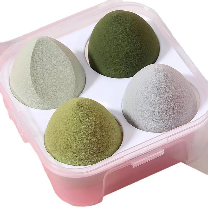 4PCS Value Makeup Foundation Blender Sponge Blending Puff
