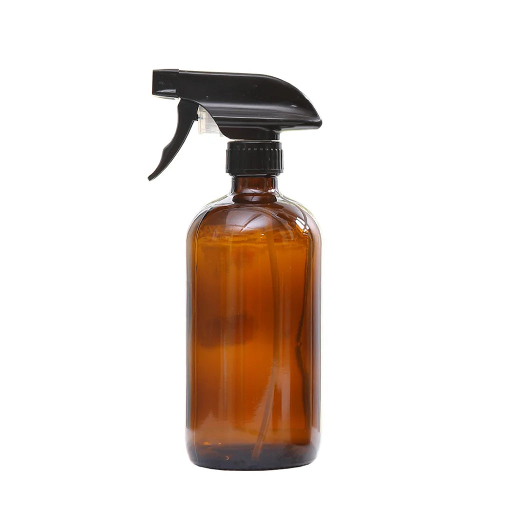 4x 500ml Amber Glass Spray Bottles Trigger-1973194014677143552