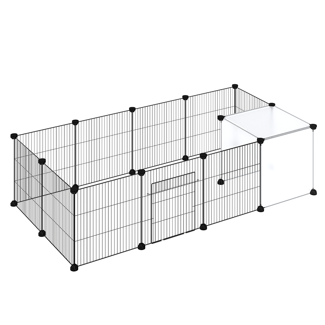 Pawz 14 Panels Hamster Playpen Puppy Small Pets Fence