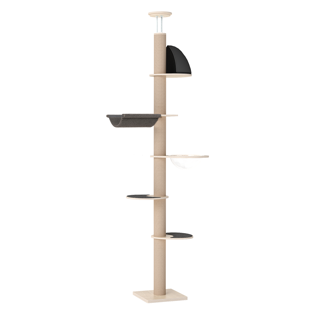 Pawz Cat Tree Tower Scratching Post Scratcher 300cm