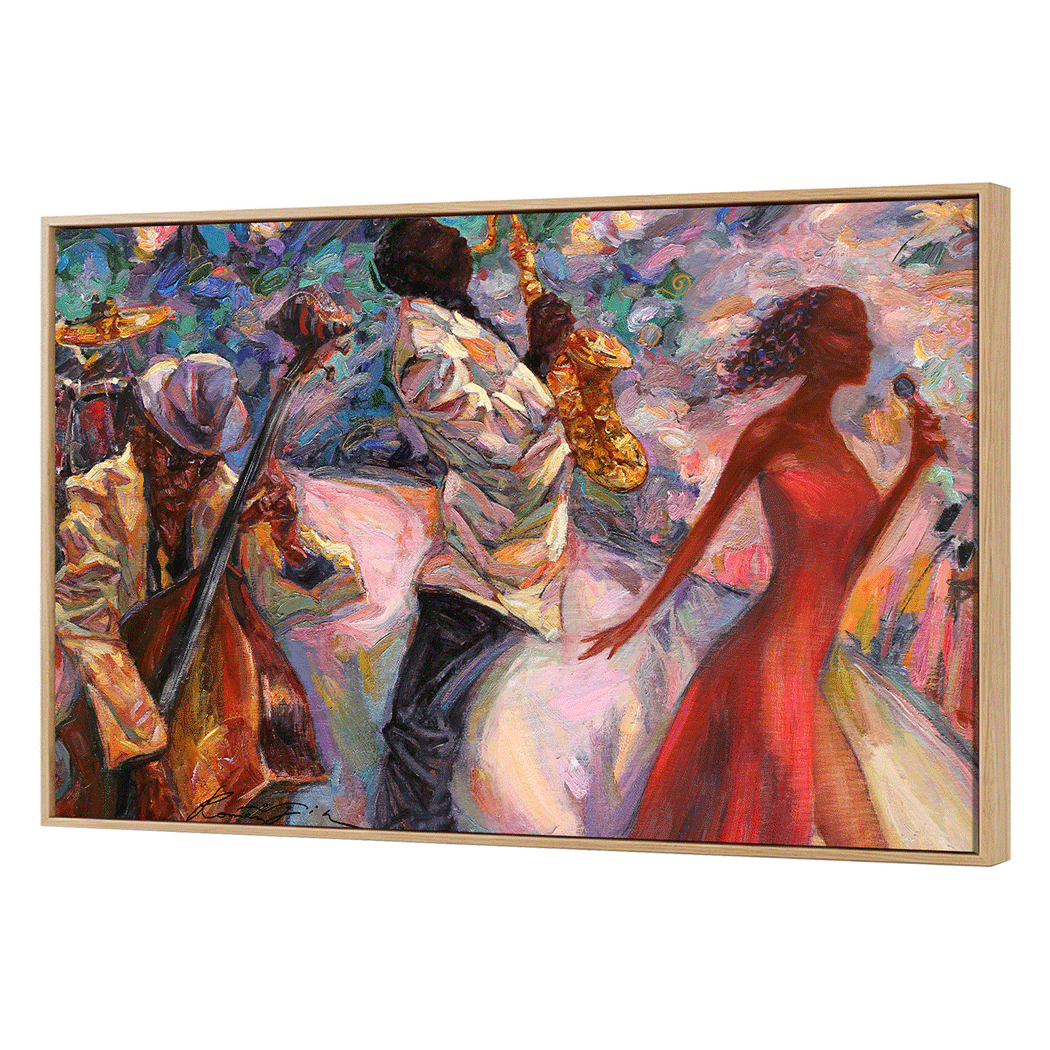 Yezi Modern Canvas Wall Art Large Abstract Figure Painting Decor 70x100cm
