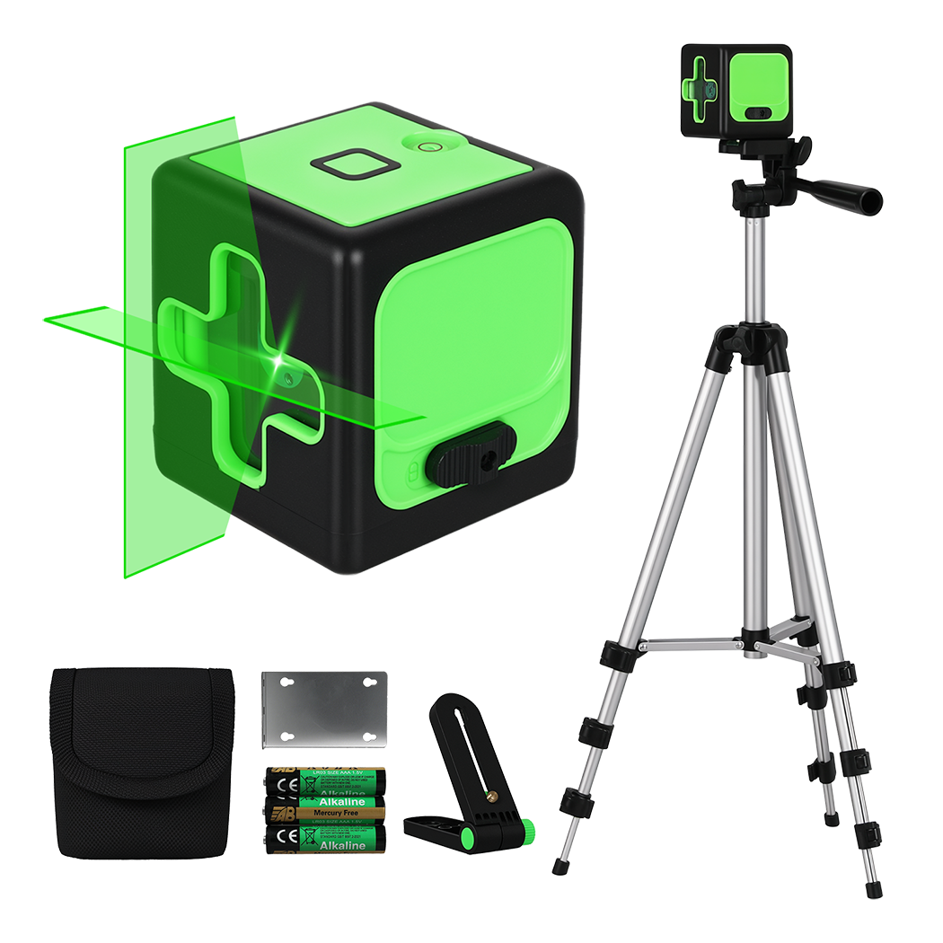 Traderight Green Laser Level with Tripod 25m IP54 Kit