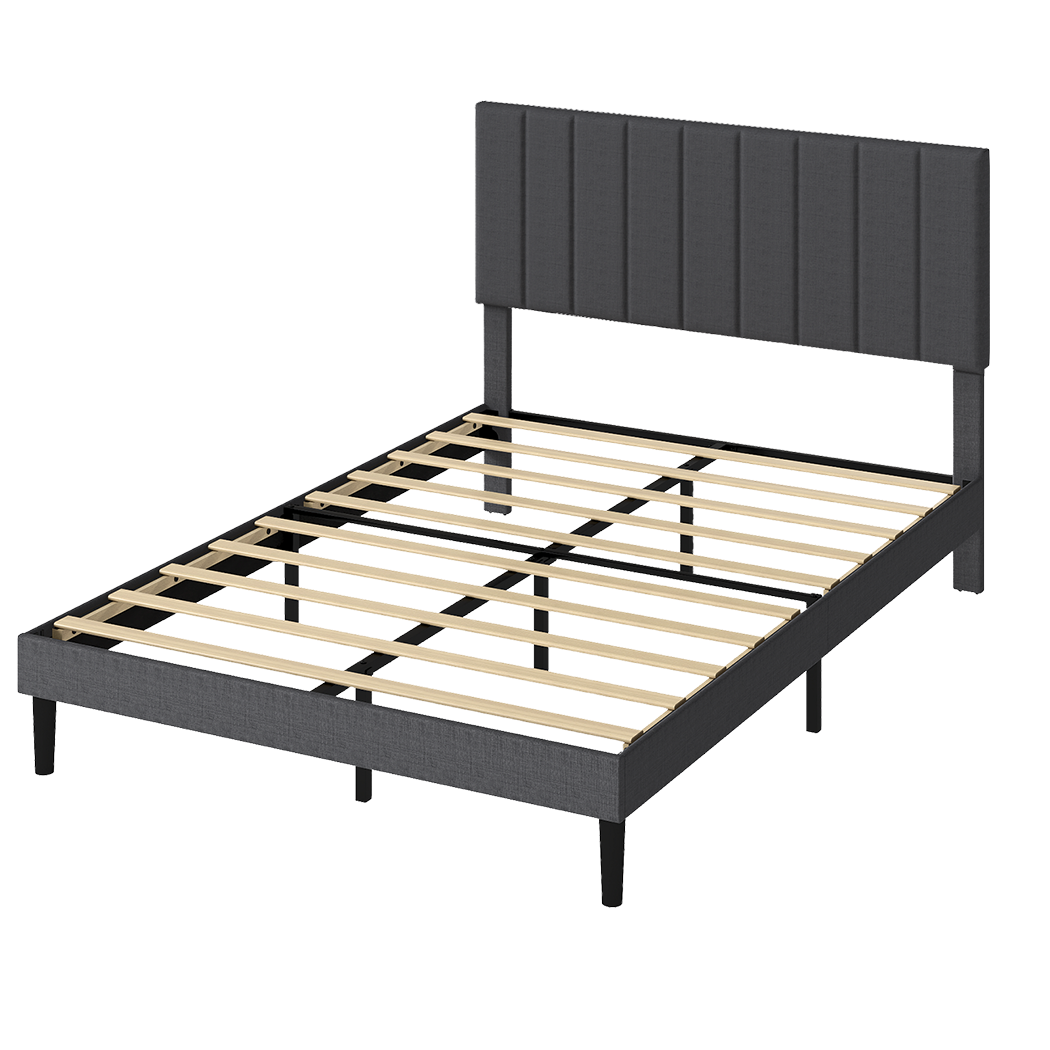 Levede Bed Frame Upholstered Platform Mattress Base Queen