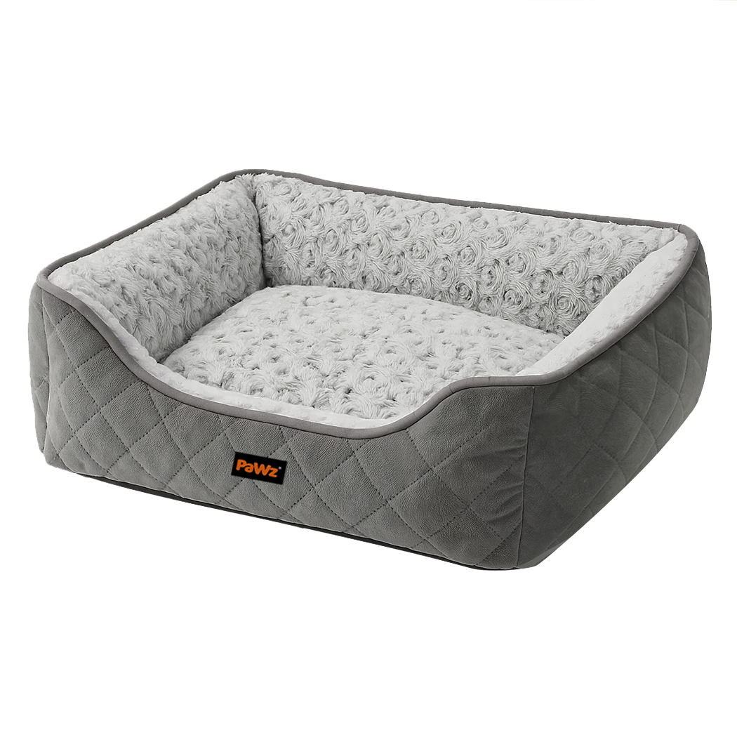 Pawz Pet Dog Calming Bed Fluffy Washable Cushion M