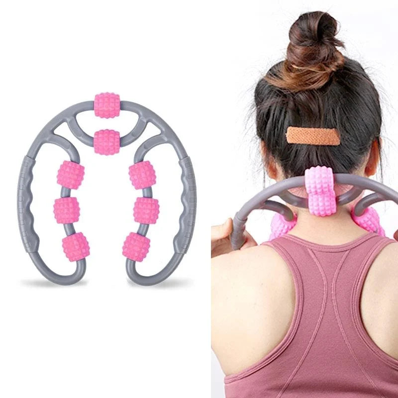 8-Round Yoga Leg Massager Ring-Shaped Roller For Training