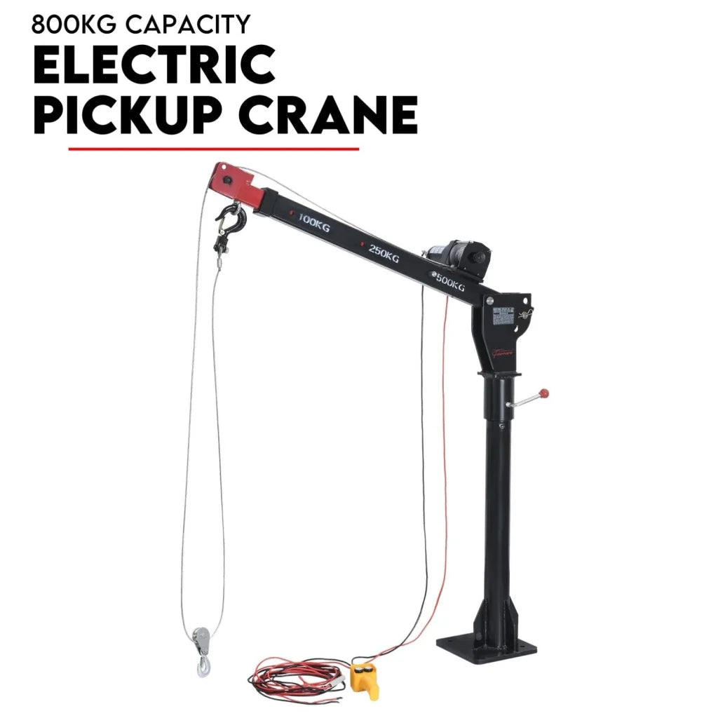 800kg electric hoist winch with fitted edges and product hardware