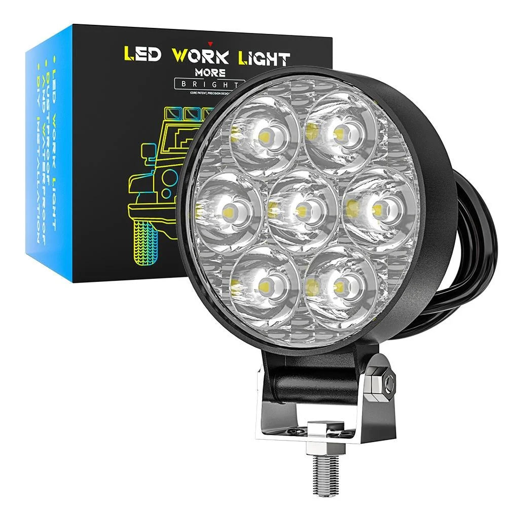9 - 30V 12W 6000K 2.5 Inch Car Led Engineering Auxiliary