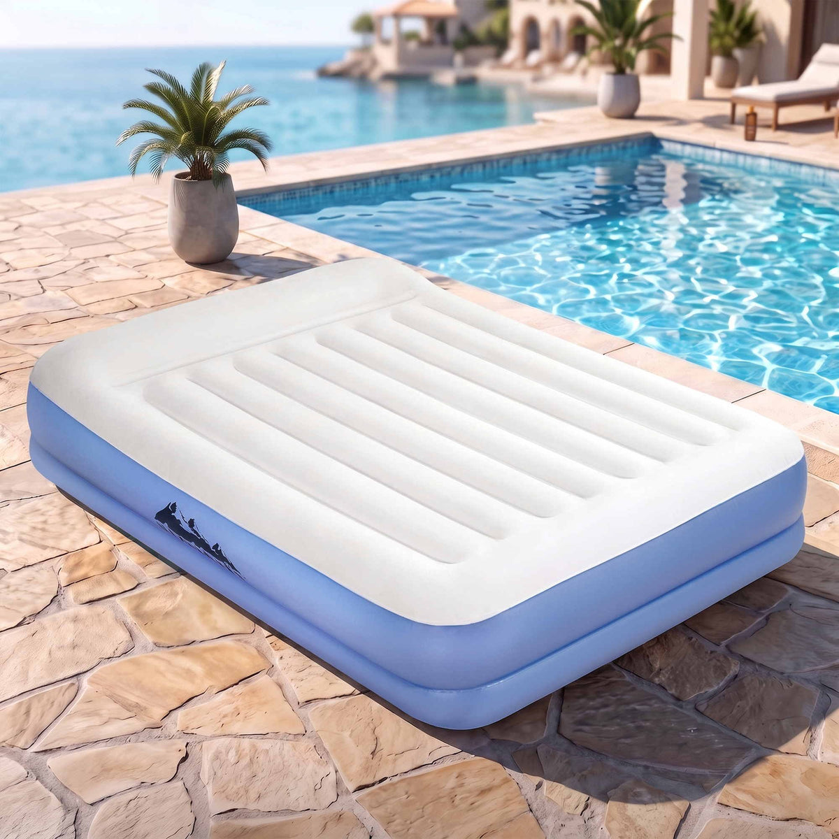Air Mattress Queen Inflatable Bed 41cm Air Bed