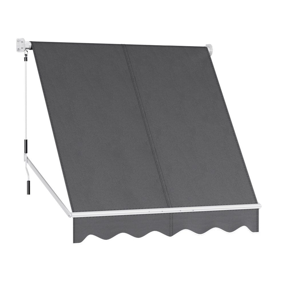 Retractable Fixed Pivot Arm Window Awning Outdoor Blinds