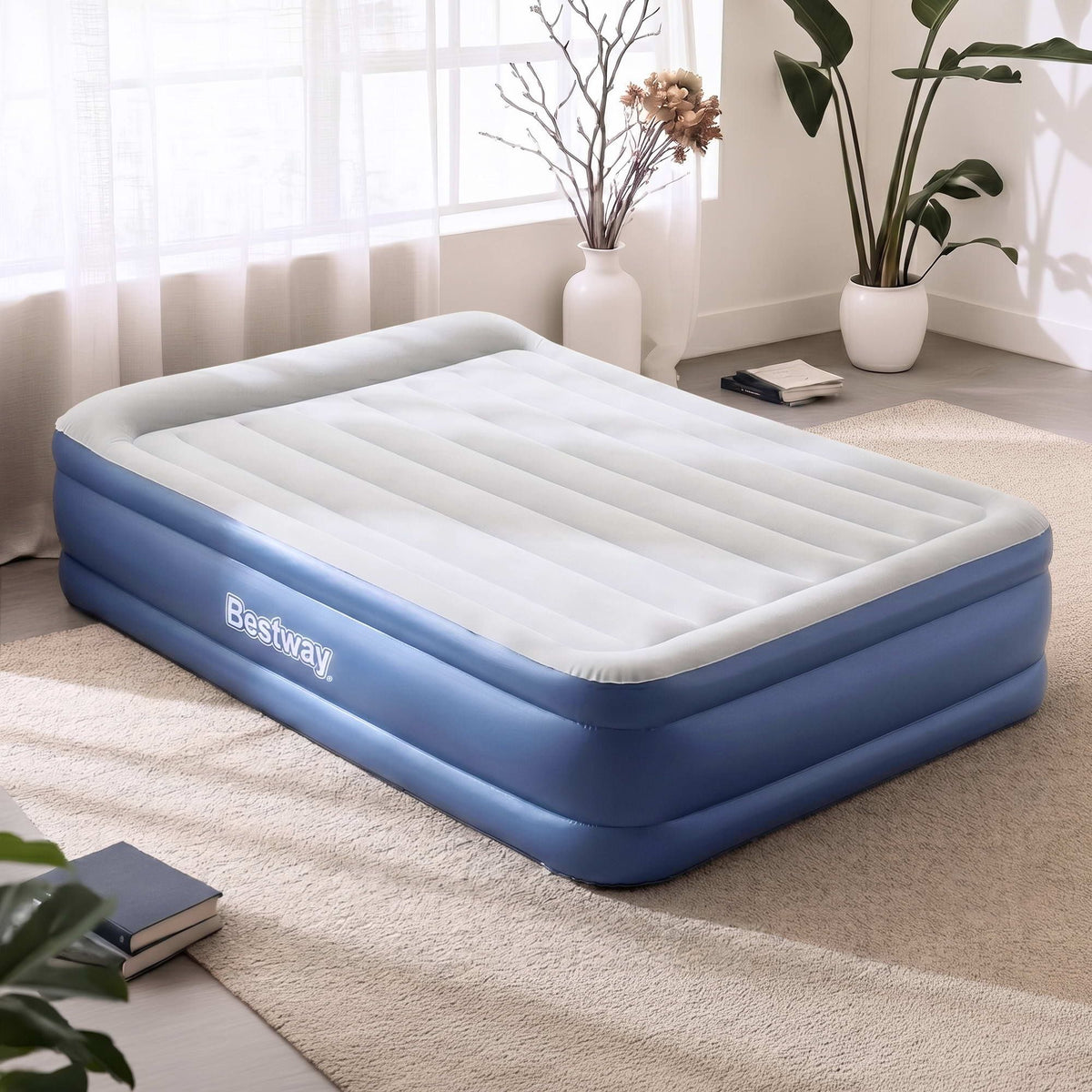 Inflatable Air Bed Mattress, Queen