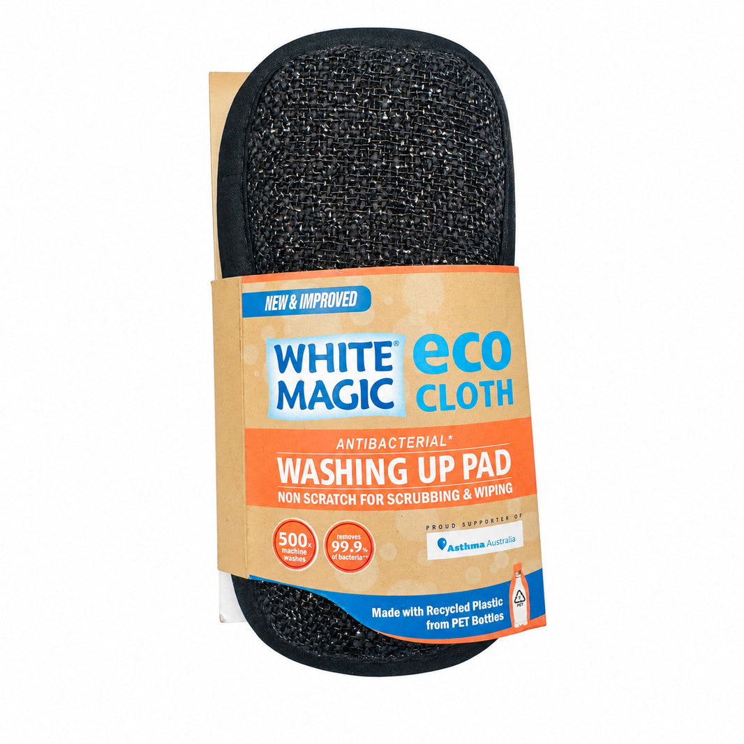 White Magic Eco Cloth Washing Up Pad - Midnight