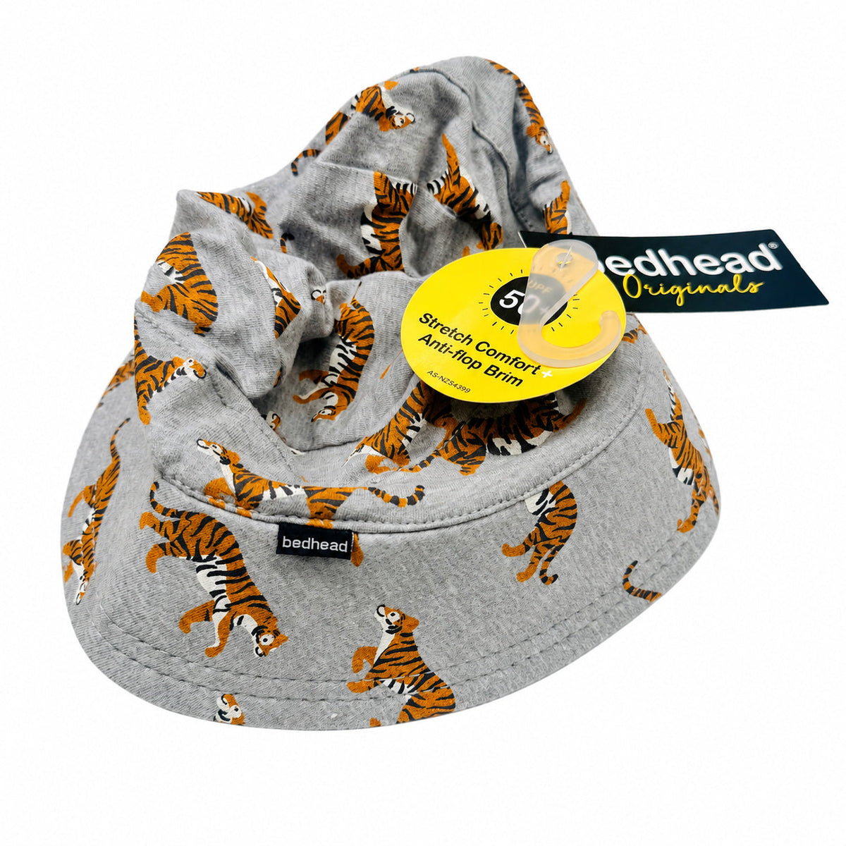 Bedhead Originals Tiger Print Bucket Hat - Size L