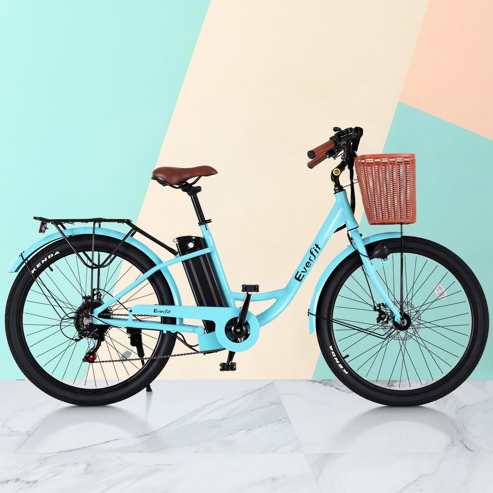 City Bicycle 26" eBike Electric Commuter with Battery