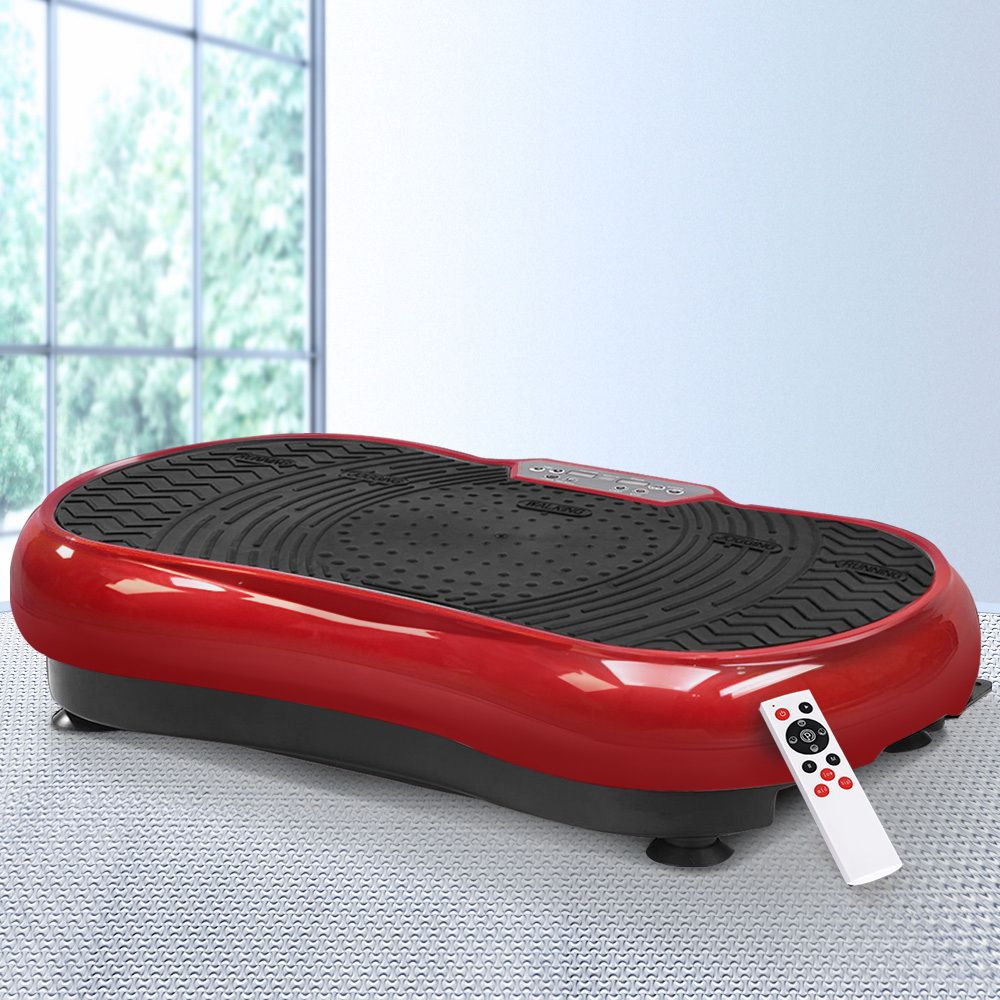 Vibration Machine Plate Platform, Body Shaper Home Gym, Maroon