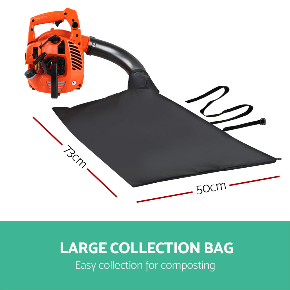 Petrol Blower and Vacuum 36CC - Orange & Black