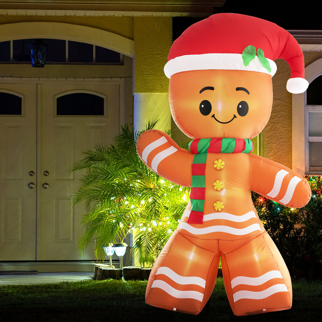 Santaco Christmas Inflatable Gingerbread