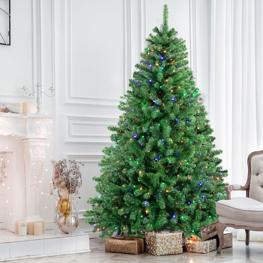 SANTACO 1.8M Christmas Tree Pre Lit