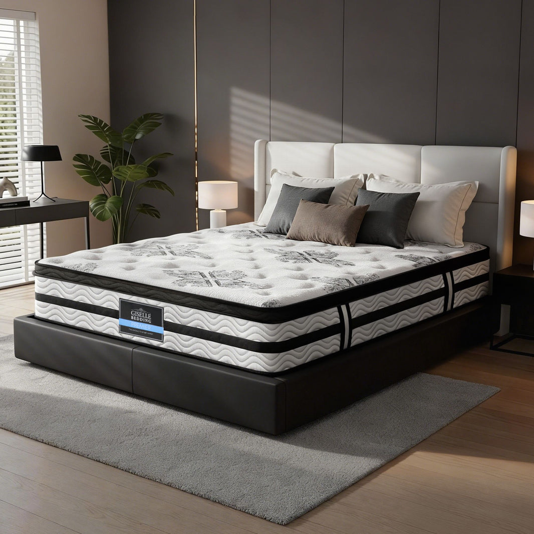 Euro Top Pocket Spring Mattress 34cm, Queen (Algarve)