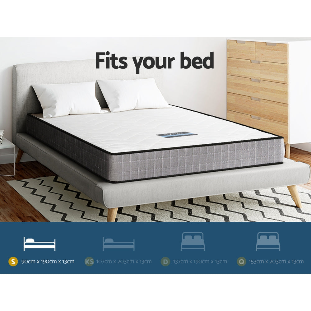 Mattress 13cm Tight Top Single - Bedding