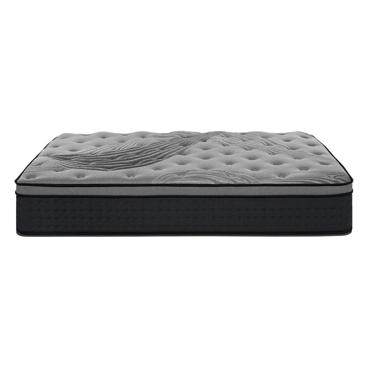 Pocket Spring Mattress Bedding Alanya Euro Top 34cm Thick - Queen