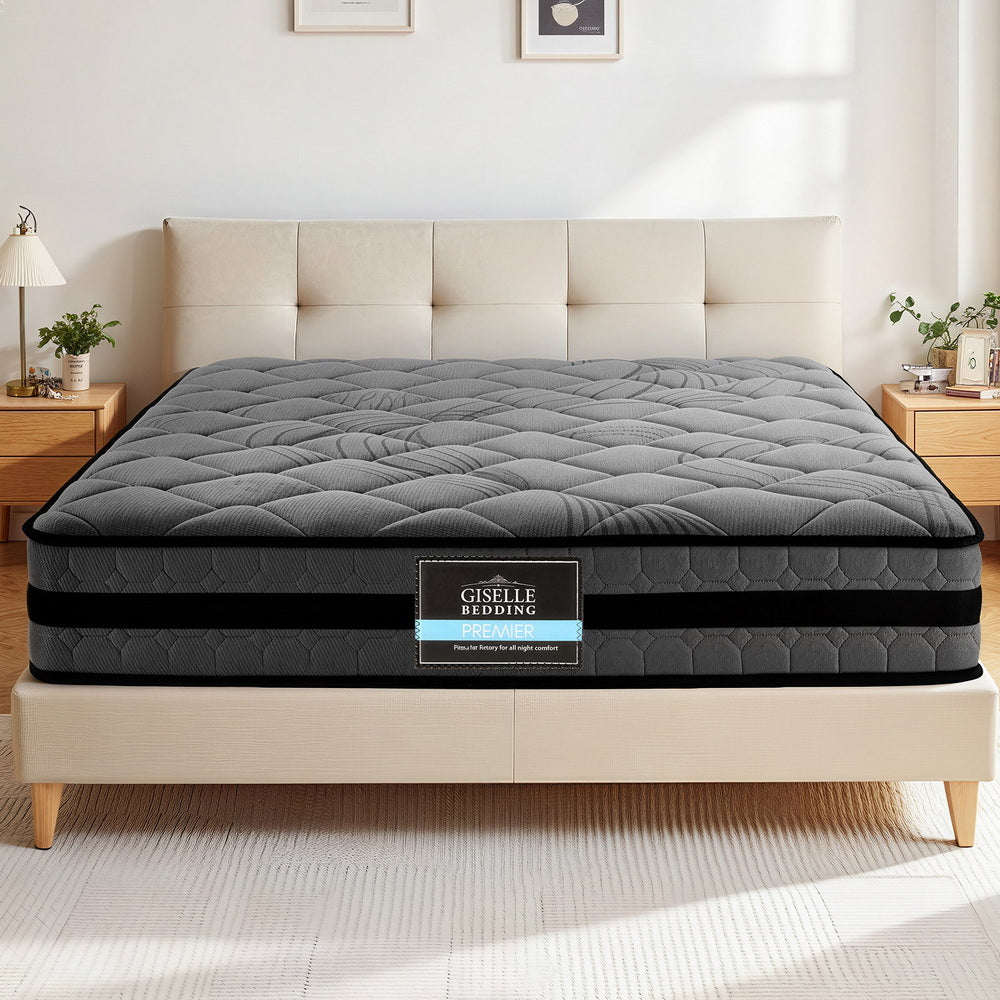Bedding Wendell Pocket Spring Mattress 22cm Thick - Queen