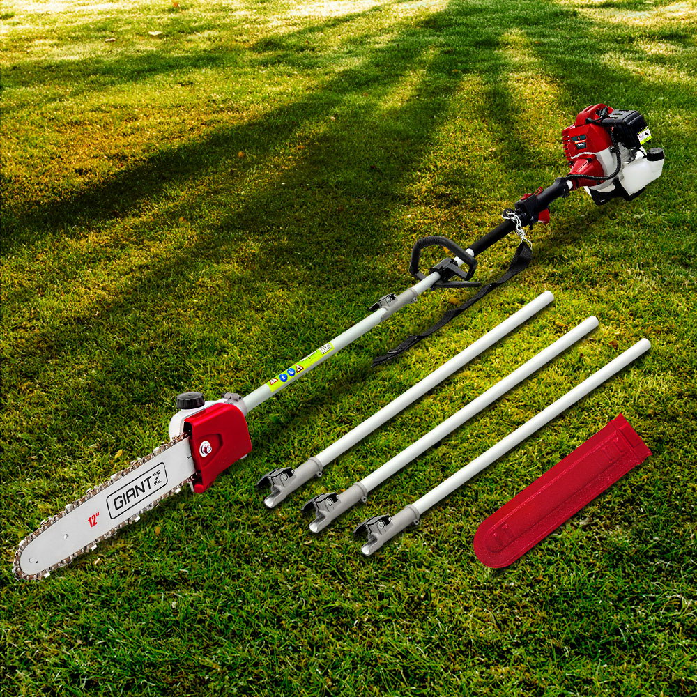 Pole Chainsaw 52CC Petrol Chain Saw Brush Cutter Tree Trimmer